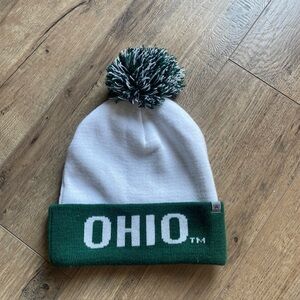 Ohio University Bobcats Top Of The World Knit Cuffed Pom Beanie Winter Hat
